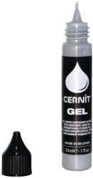 Cernit folyékony gyurma, 30 ml - ezüst