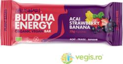 Iswari Baton Energizant cu Acai, Capsuni si Banane fara Gluten Ecologic/Bio 35g