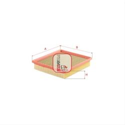 SOFIMA Filtru aer SOFIMA S 3D54 A (S 3D54 A) - fixbox
