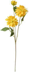 Clayre & Eef Floare artificiala verde galbena 17x10x70 cm (5PL0130Y)