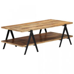 vidaXL Măsuță de cafea, 115 x 60 x 40, lemn masiv de mango (248094) Masa de cafea
