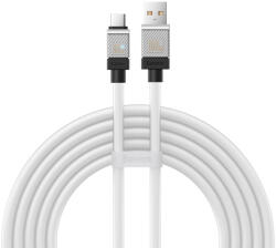 Baseus CoolPlay USB-A - Type-C kábel 100W 2m - fehér