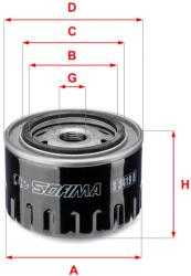 SOFIMA Filtru ulei SOFIMA S 3419 R (S 3419 R) - automobilus