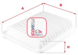 SOFIMA Filtru aer SOFIMA S 3709 A (S 3709 A) - fixbox