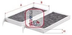 SOFIMA Filtru, aer habitaclu SOFIMA S 4417 CA (S 4417 CA)