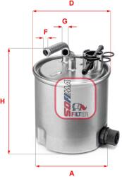 SOFIMA filtru combustibil SOFIMA S 5394 GC (S 5394 GC) - automobilus