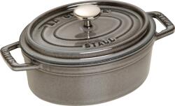 Staub Oală La Cocotte ovală 600 ml culoare grafit de fontă (40509-477-0)