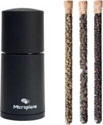 Microplane Râșniță pentru condimente Gourmet cu 3 tipuri de piper 4 el (36176)