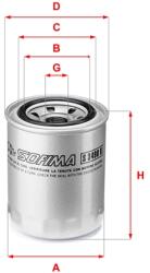 SOFIMA Filtru ulei SOFIMA S 3490 R (S 3490 R) - fixbox
