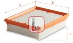 SOFIMA Filtru aer SOFIMA S 3416 A (S 3416 A) - automobilus