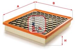 SOFIMA Filtru aer SOFIMA S 3A23 A (S 3A23 A) - fixbox