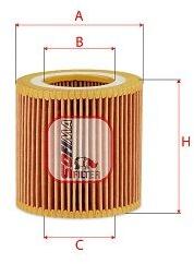 SOFIMA Filtru ulei SOFIMA S 5232 PE (S 5232 PE) - automobilus