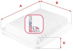 SOFIMA Filtru aer SOFIMA S 3709 A (S 3709 A) - automobilus