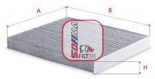 SOFIMA Filtru, aer habitaclu SOFIMA S 4437 CA (S 4437 CA)