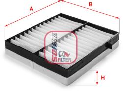 SOFIMA Filtru, aer habitaclu SOFIMA S 3100 C (S 3100 C)