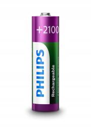 Philips 4x NiMH Philips akkumulátor 2100 mAh R6/AA (R6B4A210/10)