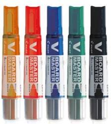 Pilot BeGreen V Board 5db-os vegyes színű táblamarker készlet (WBMA-VBM-M-S5) (WBMA-VBM-M-S5)