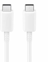 Samsung adatkábel és töltő (Type-C - Type-C, 5A, 100W, 100cm, gyorstöltés támogatás) FEHÉR (EP-DN970BBE)