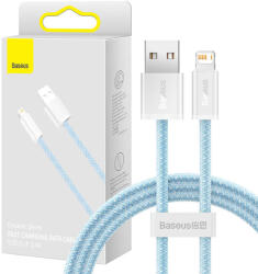 Baseus Usb Lightning kábel Baseus Dynamic, 2.4A, 1m (kék) (6932172602031)