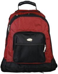 Addison Laptop hátizsák, Addison, Cipzárral, 39, 6 cm, Fekete/Piros