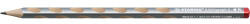 Pátria Papír Grafitirón Stabilo Easy Graph Slim Metallic Edition HB Jobbkezes Ezüst