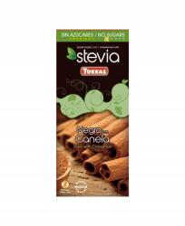 TORRAS Stevia fahéjas étcsokoládé cukor nélkül 125g Torras (8410342000569)