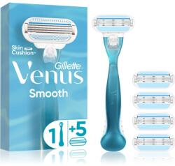 Gillette Venus Smooth borotva + tartalék pengék 5 db
