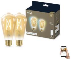 Philips К-кт 2бр. LED димируеми крушки VINTAGE ST64 E27/6, 7W/230V 2000-5000K Wi-Fi - WiZ (WI0082)
