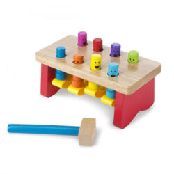 Melissa & Doug Kalapálós Asztal, Fa Készségfejlesztő Játék (KN4490)