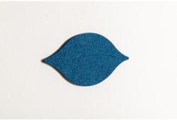  Noizero wall felt, akusztikus hangelnyelő falpanel levél, sötétkék 30x16x2-3cm (AFPH-53)