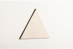 Noizero wall felt, akusztikus hangelnyelő falpanel háromszög, törtfehér 30x30x30cm (AFPH-04)