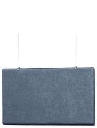  Noizero hanging akusztikus mennyezeti függőleges panel, téglalap szürke 800x400mm (AFP-01)