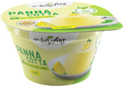 VegArt vegán panna cotta jellegű növényi desszert készítmény citrom ízű 150g