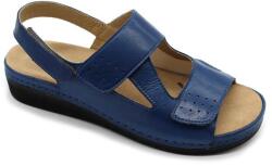 LEON 5020 LEON Comfort női bőr szandál (LEON3592-kék36)