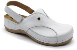 LEON 913 LEON Comfort női bőr szandál (LEON1087-fehér40)