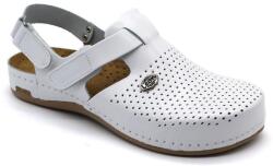 LEON 951 LEON Comfort női bőr szandál (LEON1249-fehér41)