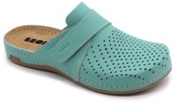 LEON 970 LEON Comfort női bőr klumpa (LEON5461-türkiz bakar36)