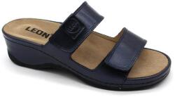 LEON 2020 LEON Comfort női bőr papucs (LEON2546-kék40)