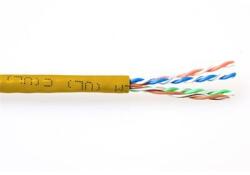 ACT 201212 CAT6 U-UTP Installation cable 305m Yellow, Hálózati kábelek (EP388B)
