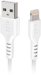SBS TECABLEUSBIP589W USB-A Apa - Lightning Apa 2.0 iPhone Töltőkábel - Fehér 1m (TECABLEUSBIP589W)