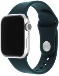 FIXED 244705 szilikon sportos óraszíj Apple Watch 42/44/45 mm-es okosórához, sötétzöld FIXSST-434-DRGRE (FIXSST-434-DRGRE)