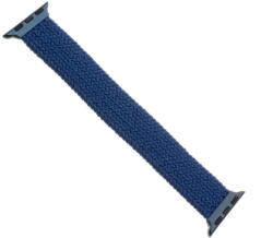 FIXED 173633 kötött nylon szíj Apple Watch 38/40mm, XL méret, kék (FIXENST-436-XL-BL)