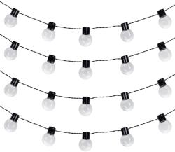 Maclean MCE424 2in1 Napelemes Kültéri LED Fényfüzér 7M - Melegfehér (MCE424)