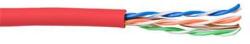 ACT 201237 CAT5e U-UTP Installation cable 100m Red, Hálózati kábelek (EP550H)