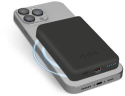 SBS TEBB5000MAG1CK Powerbank - 5000 mAh, 2.1A / 5-9V , Fekete (TEBB5000MAG1CK)
