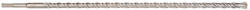 GRAPHITE Betonfúró SDS PLUS 16X400mm, S4 type, 4 élű, vasbetonhoz (GRAPHITE-54H135)