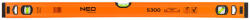 NEO TOOLS Vízmérték, alu, 3 libellás, S 300, 80cm (NEO-71-133)