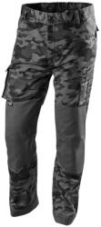 NEO TOOLS Terepmintás Munkásnadrág, , CAMO, CAMO URBAN, 60% pamut, 37% poliészter, 3% elasztán, L (NEO-81-232-L)