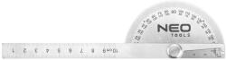 NEO TOOLS Szögmérős vonalzó 100mm, acél (NEO-72-320)