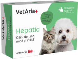 VetAria+ Hepatic 30 small breed 30 tablete